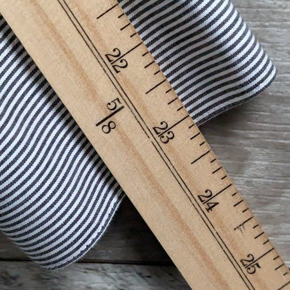 Michelsons London* Men's‎ Long Sleeve Button Down Curved Hem Striped Shirt~ XL - Picture 9 of 14